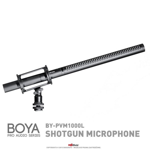 Boya BY-PVM-1000L Professional Condenser Shotgun - Image 9