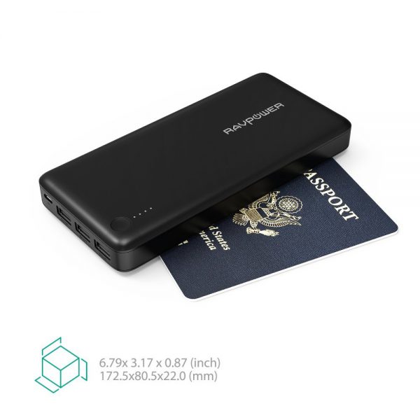 RAVPower Portable Charger RAVPower  3-USB Ports Power Bank - Image 14