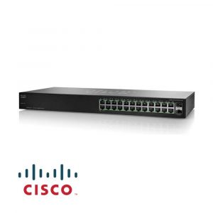 Cisco SG100-24 24-Port Gigabit Unmanaged Switch