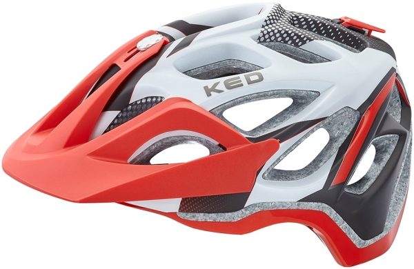 KED Trailon Helmet Red Pearl Matt - Image 9
