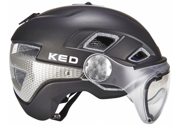 KED B-VIS Helmet Black Anthracite - Image 9