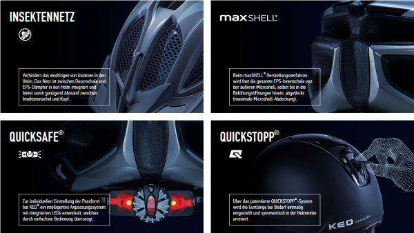 KED Paganini Visor Helmet - Image 7