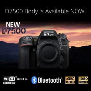 Nikon D7500 DSLR | 20.9 MP DX Format Digital SLR Camera