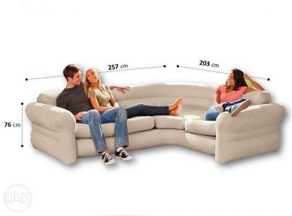 Intex Inflatable Corner Sofa - Image 5