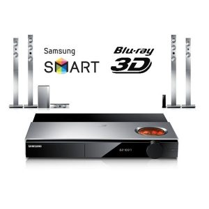 Samsung HT-F9750W 7.1 3D Blu-ray/DVD 4K Upscaling Smart Home Cinema System