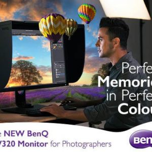 BenQ PhotoVue Photographer Professional Monitor with 31.5 inch, 4K UHD, Adobe RGB | SW320