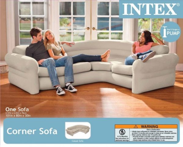 Intex Inflatable Corner Sofa - Image 2