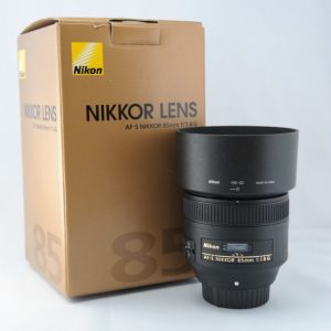 Nikon AF FX NIKKOR 85mm f/1.8G Fixed Lens