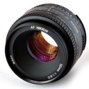 Nikon AF NIKKOR 50mm f1.8D Lens