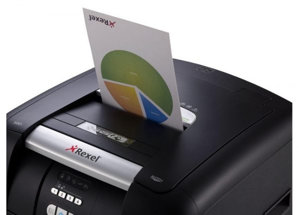 Rexel Auto+ 600X 2103500A Auto Feed 600 Sheet Cross Cut Shredder - Image 5