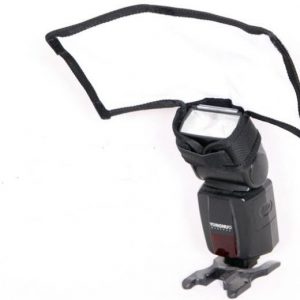 Universal Foldable Speedlight Reflector Snoot Sealed Flash Softbox Diffuser Bender KM-23