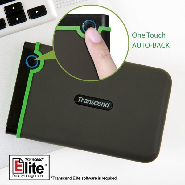 Transcend StoreJet 2.5-inch Portable External Hard Drive - Image 2