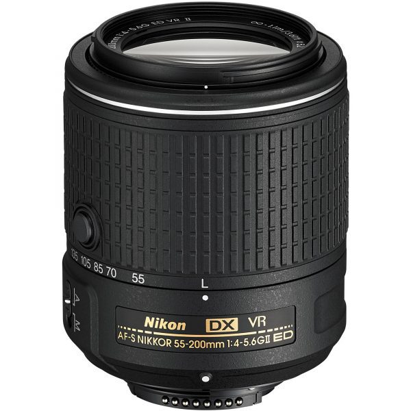 NIKKOR 55-200mm f4-5.6G ED VR II Lens - Image 2