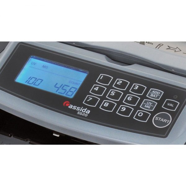 Cassida 5520 UVMG Currency Counter Machine - Image 4