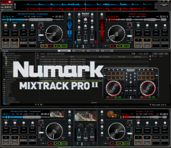 Numark MixTrack Pro II 2 Channel Serato DJ Controller - Image 4