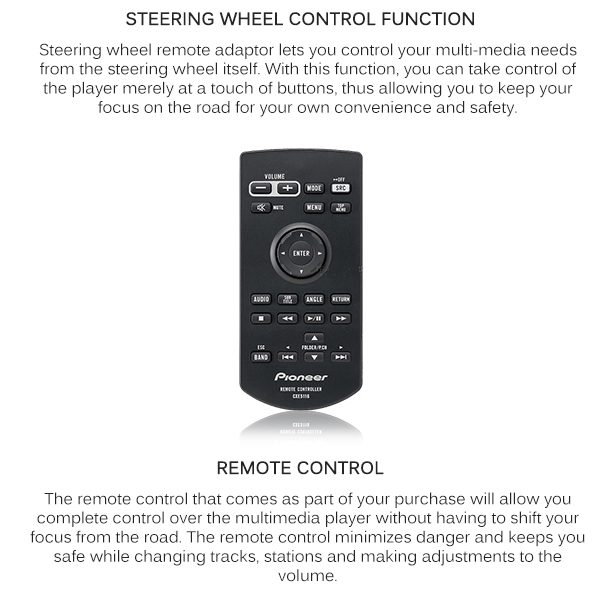 PIONEER AVH-XL5750BT Car DVD Player Stereo - Image 6