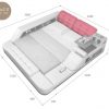 The Ultimate Bed With Integrated Massage Chair + Bluetooth audio system + Smart safe and Desk - Image 10