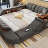 The Ultimate Bed With Integrated Massage Chair + Bluetooth audio system + Smart safe and Desk - Image 4