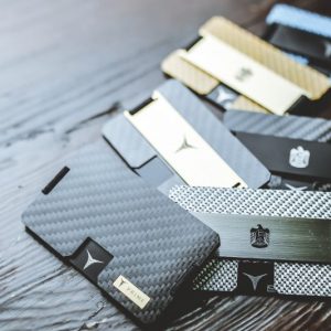 Tech Nuggets - Carbon Fibre Wallet Money Clip And Credit Card Holder