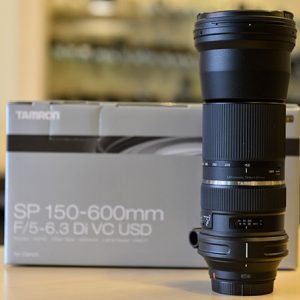 Tamron SP 150-600mm f5-6.3 Di VC USD Lens
