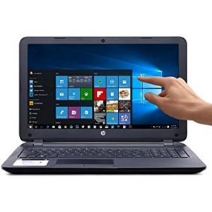 HP Black Licorice 15.6" Touch Screen Laptop