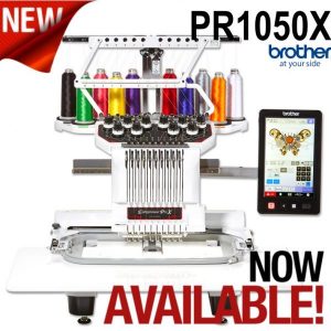 Brother Entrepreneur Pro PR1050X 10 Needle Embroidery Machine