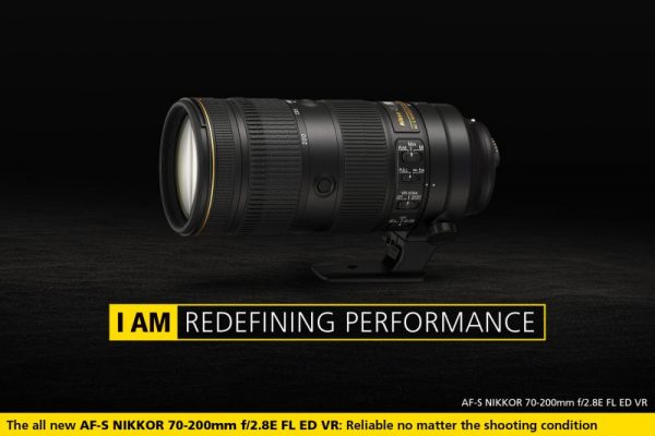 Nikon Nikkor 70-200mm f2.8E FL lens