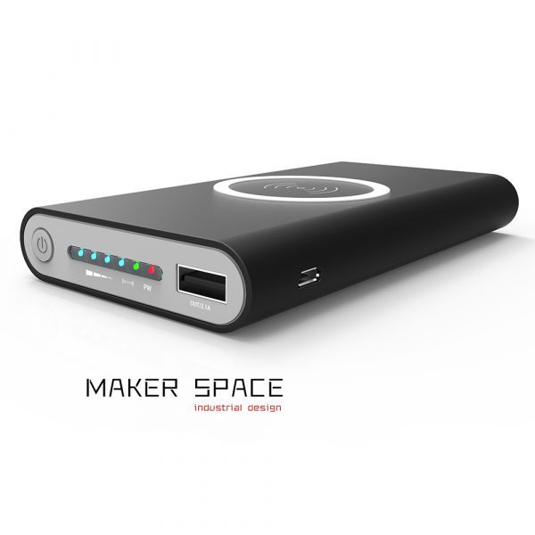 Qi Wireless Charger Portable Wireless Power Bank - Image 4