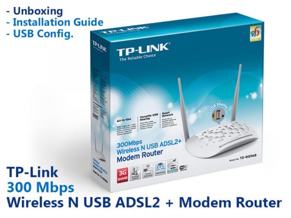 TP-Link TD-W8968 Router | Tech Nuggets