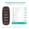 Wavlink 60W 6-Port USB/USB-C Charger Station - Image 8