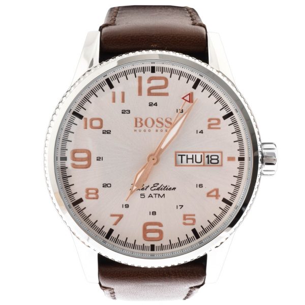 hugo boss men's pilot vintage watch