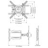 Emmy Mount DF400 Full Motion Cantilever Mount - Image 5