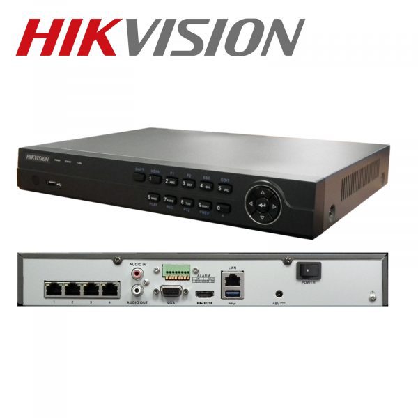 Hikvision DS-7600NI-E1/4P Embedded Plug & Play NVR - Image 2