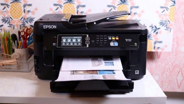 Epson WorkForce WF-7610 Wireless Color All-in-One Inkjet Printer - Image 3