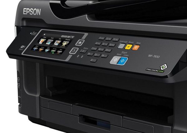 Epson WorkForce WF-7610 Wireless Color All-in-One Inkjet Printer - Image 4