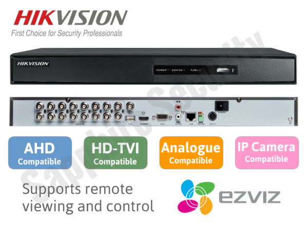 Hikvision DS-7216HGHI-E1 Turbo HD DVR - Image 5