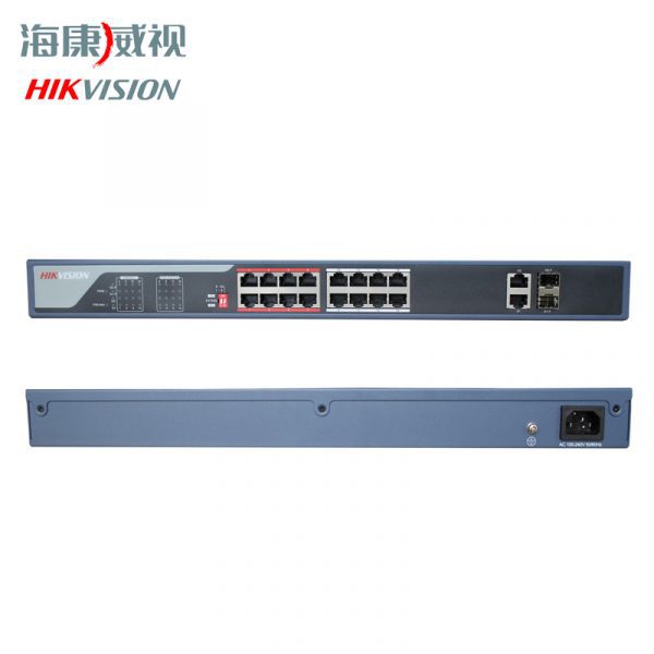 Hikvision DS-3E0318P-E - 16port PoE+ Switch - Image 2