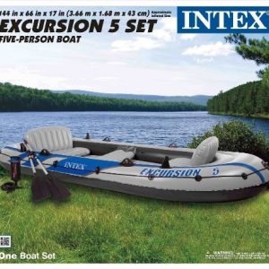 Intex Excursion 5 Inflatable Boat Set