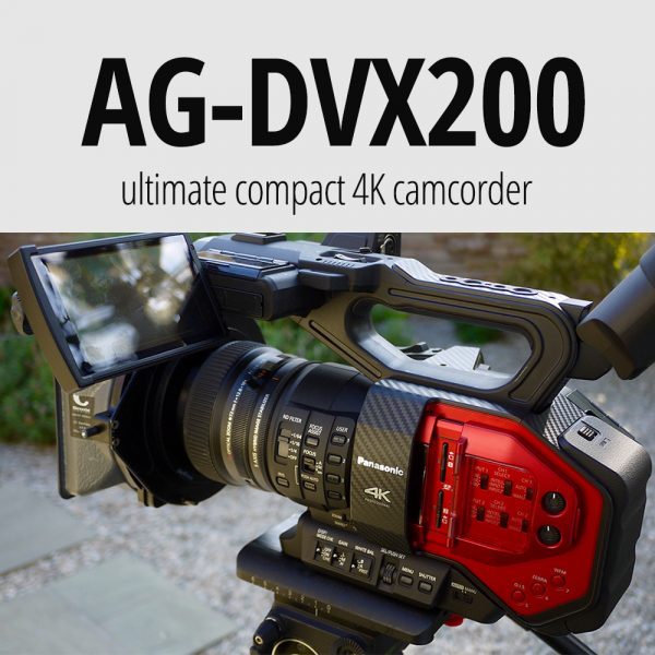 Panasonic AG-DVX200 4K Handheld Camcorder