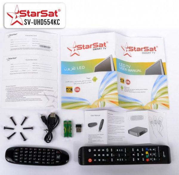 StarSat SV-UHD4KC Curved 4K Ultra HD Android Smart TV - Image 5