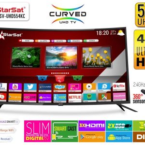StarSat SV-UHD4KC Curved 4K Ultra HD Android Smart TV