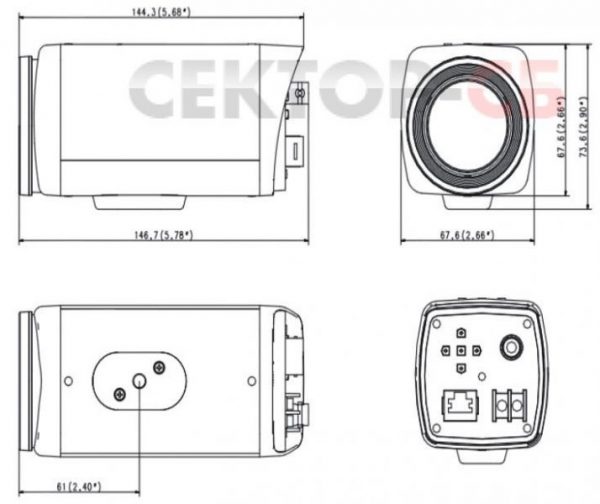 Samsung SCZ-2373P 37x Zoom Day/Night Camera - Image 3