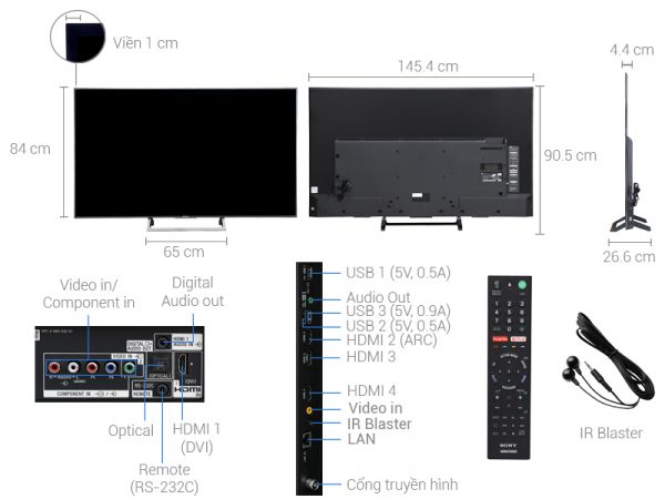 Sony X85E | LED | 4K Ultra HD | High Dynamic Range (HDR) | Smart TV (Android TV) - Image 9