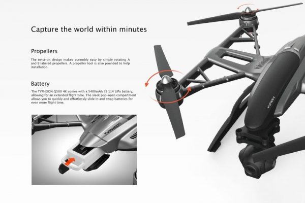 Yuneec Typhoon G Aerial Drone - Image 5