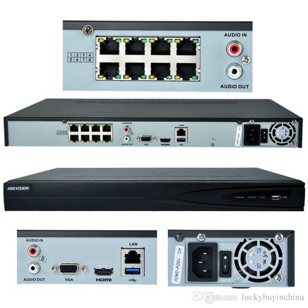 Hikvision DS-7600NI-E1/4P Embedded Plug & Play NVR - Image 6