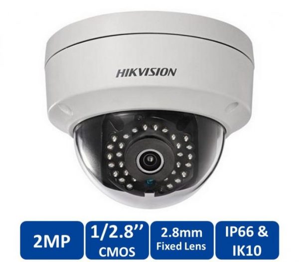 Hikvision DS-2CD2122FWD-I 2MP WDR Fixed Dome Network Camera | Tech Nuggets