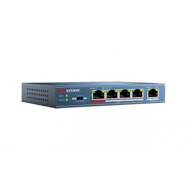 Hikvision DS-3E0105P-E - 4port PoE Switch - Image 4