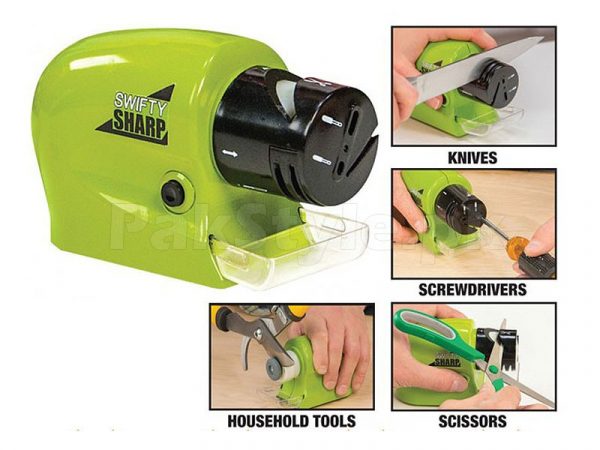 Swifty Sharp Cordless Motorized Knife Blade Sharpener - Image 3