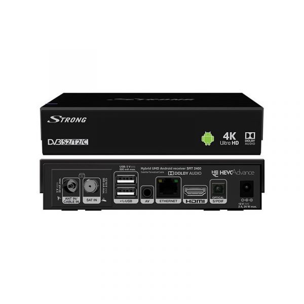 Strong SRT 2400 Hybrid Ultra HD Android 5.1 Receiver - Image 4