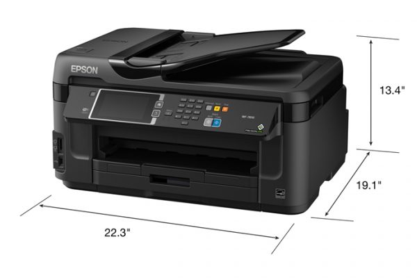 Epson WorkForce WF-7610 Wireless Color All-in-One Inkjet Printer - Image 7